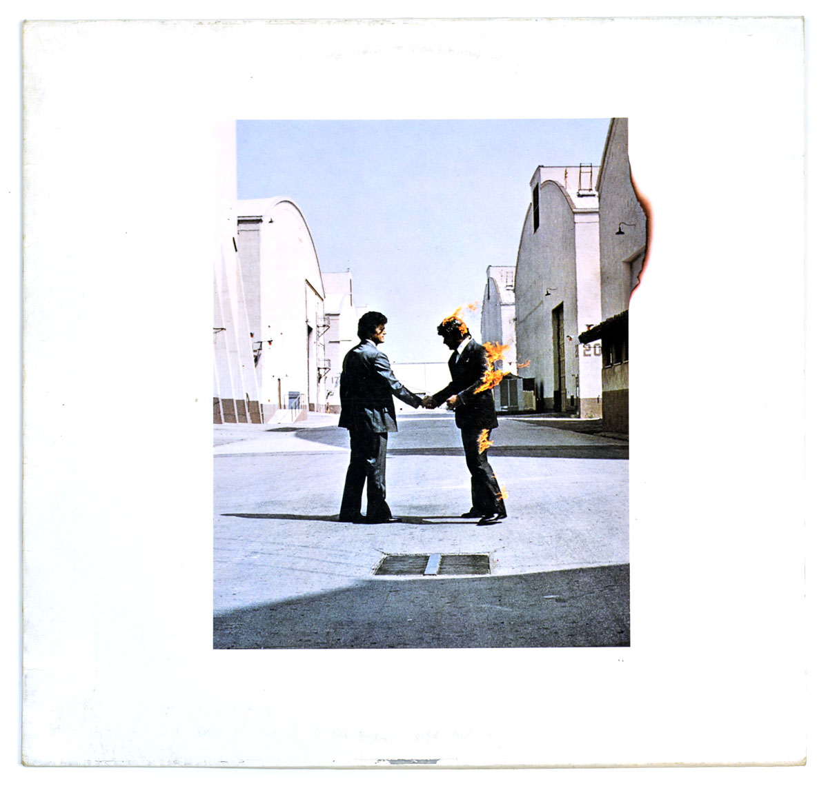 PINK FLOYD Wish You Were Here Germany Druckhaus Album Cover